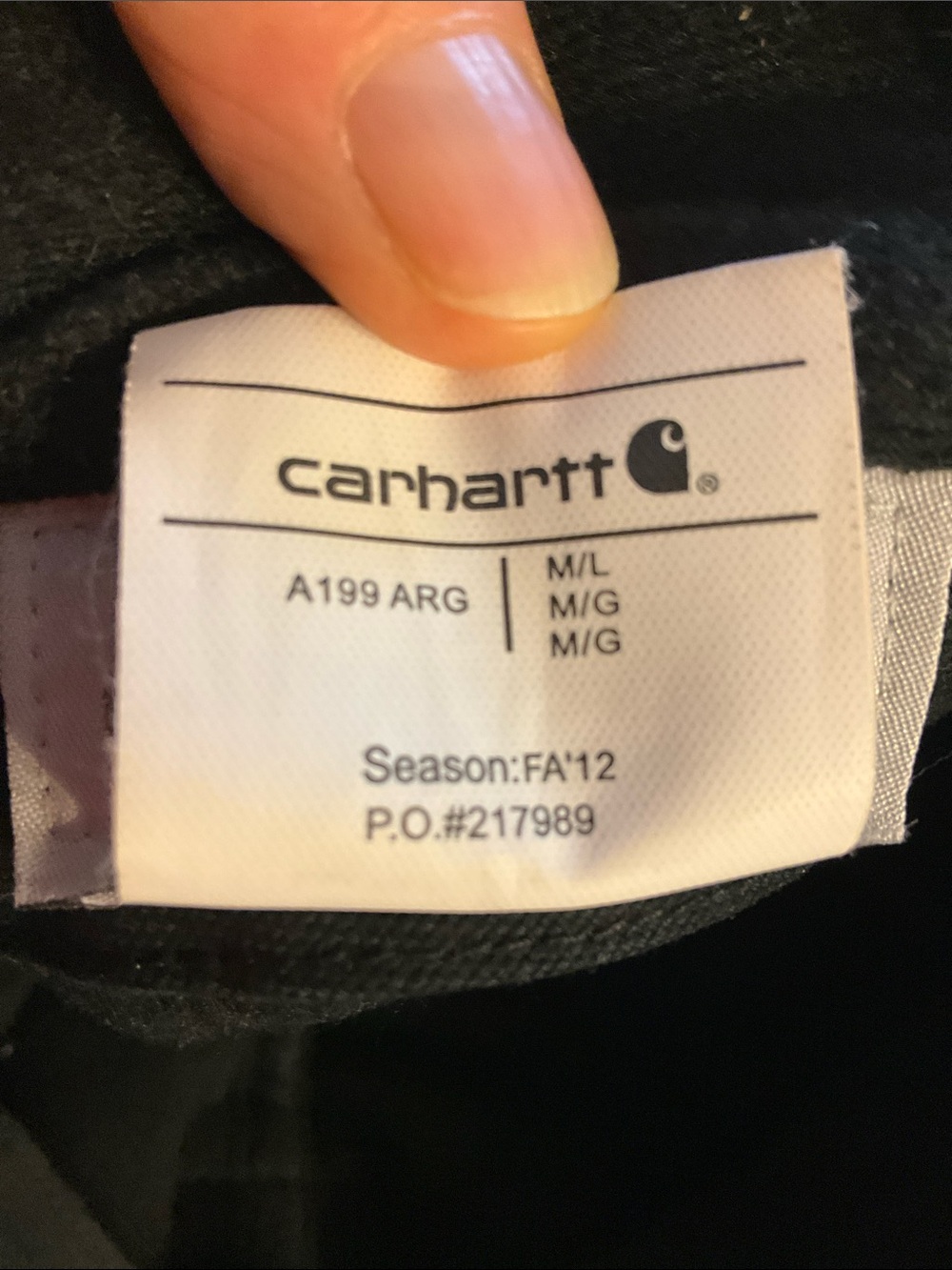 Carhartt insulated ear flap, trapper hat size M/L - Picture 10 of 10